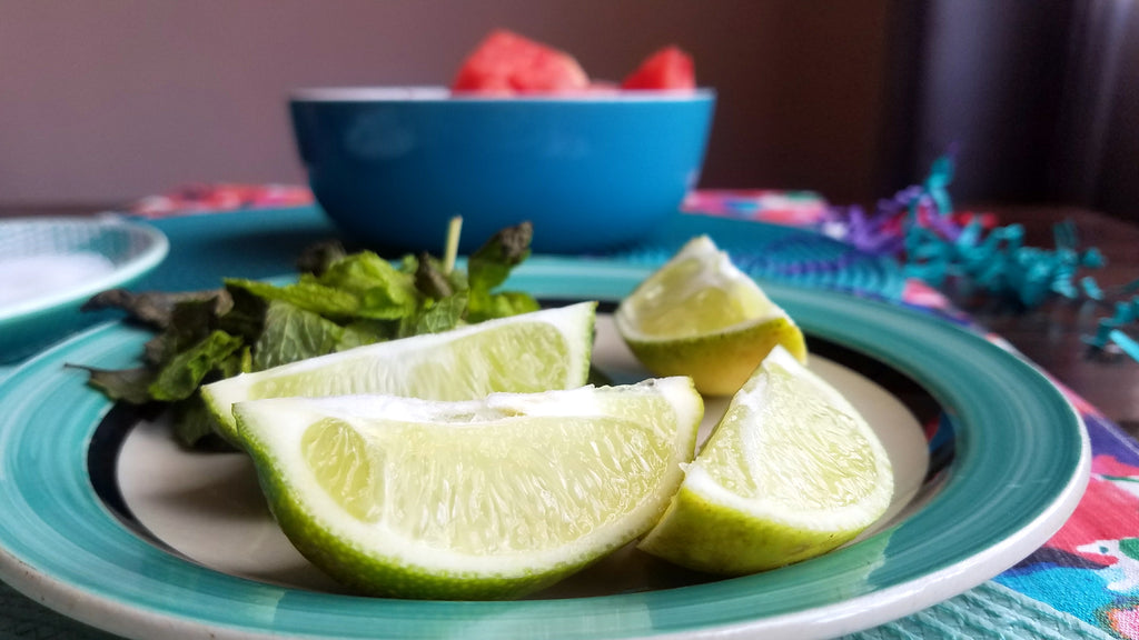 Watermelon mint frose margarita
