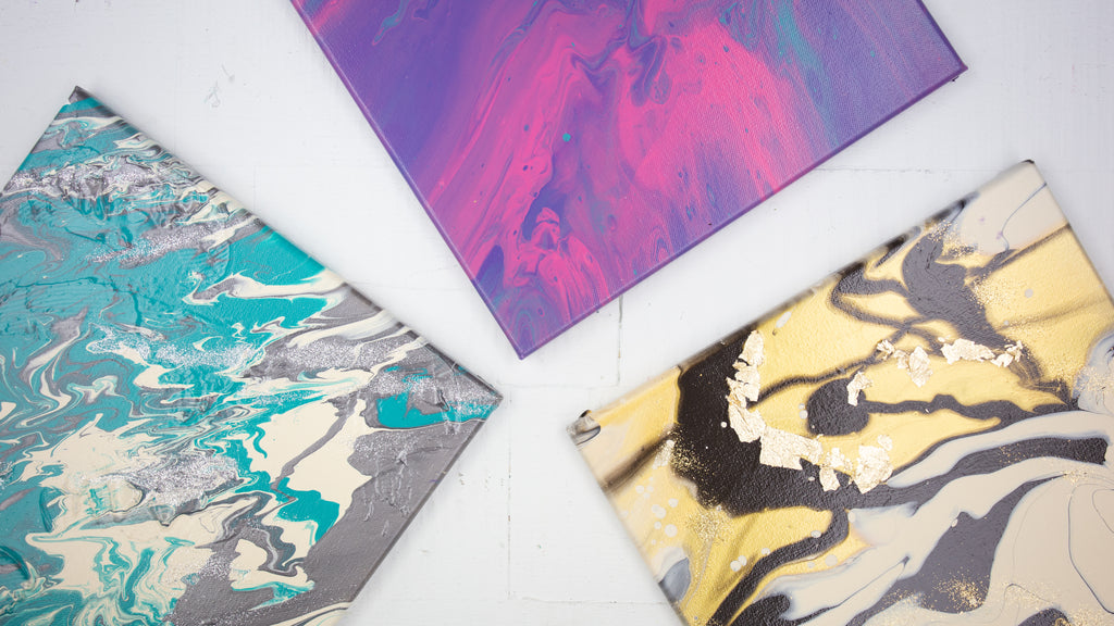 3 Paint Pouring Techniques