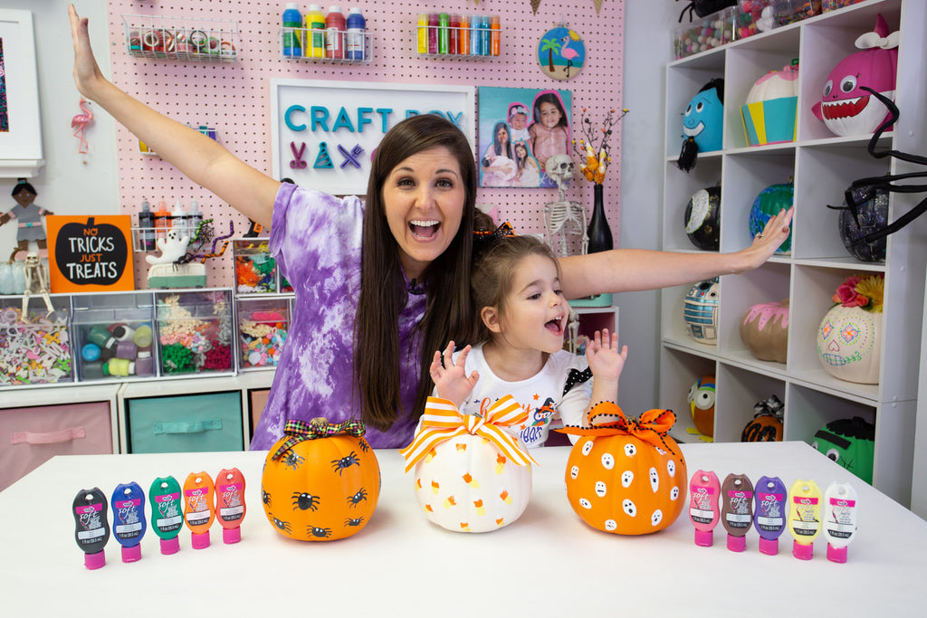 Fingerprint Pumpkin Craft for Kids