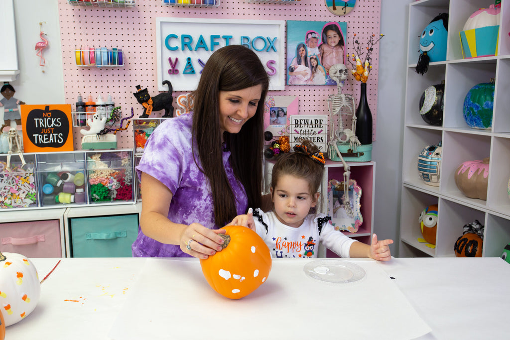 Mommy and Me Halloween Craft