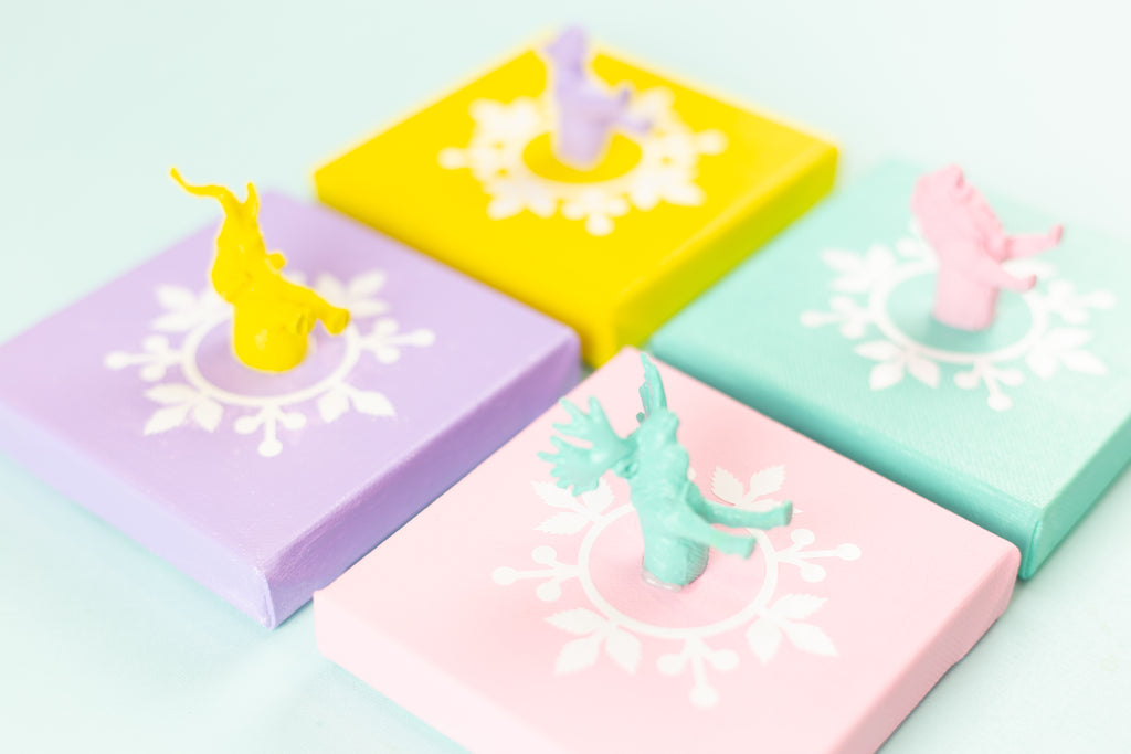 3D Animal Canvases