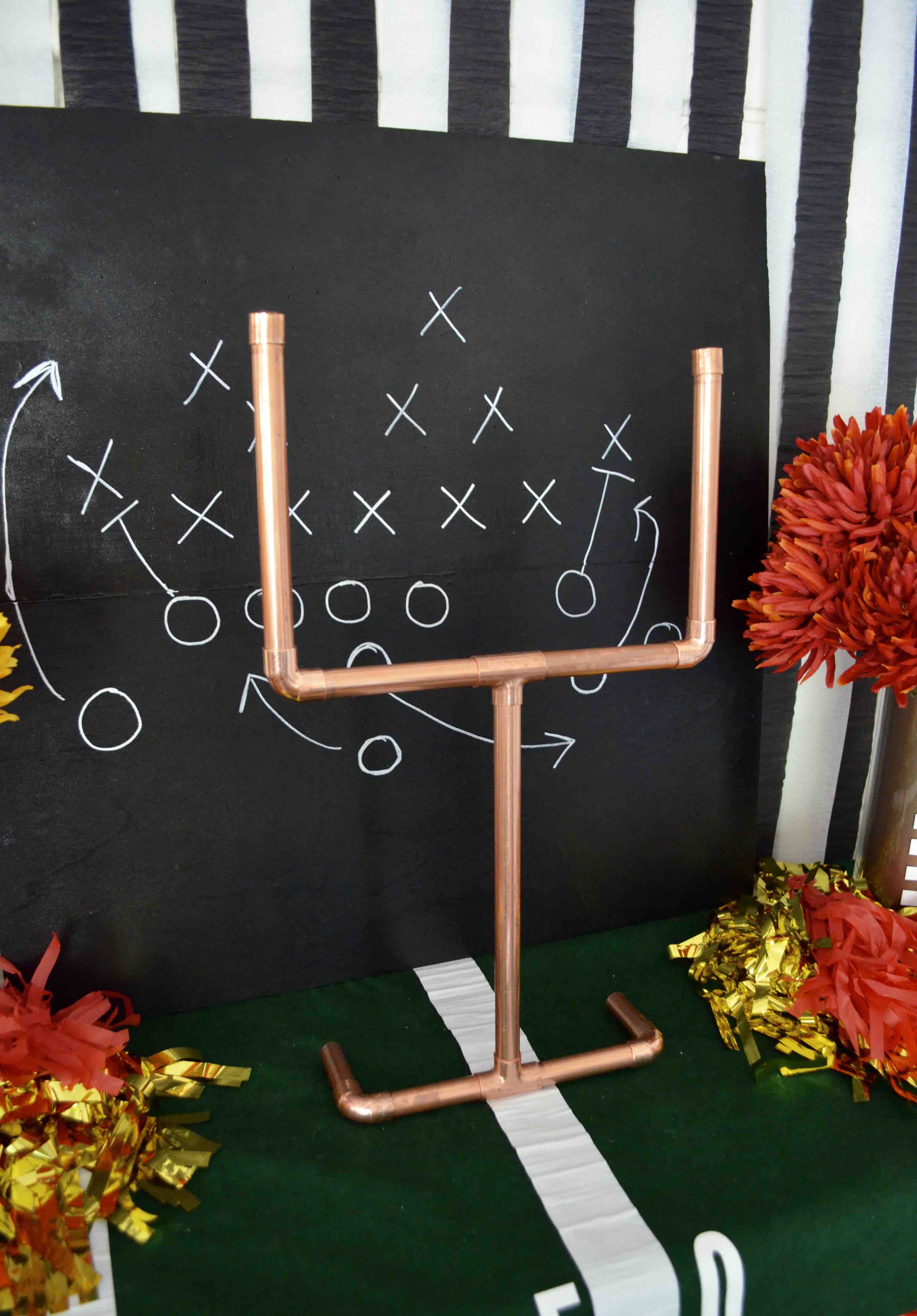 Copper Goal Post