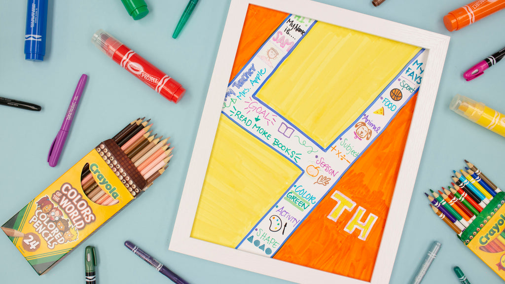 Back to School About Me Poster Craft