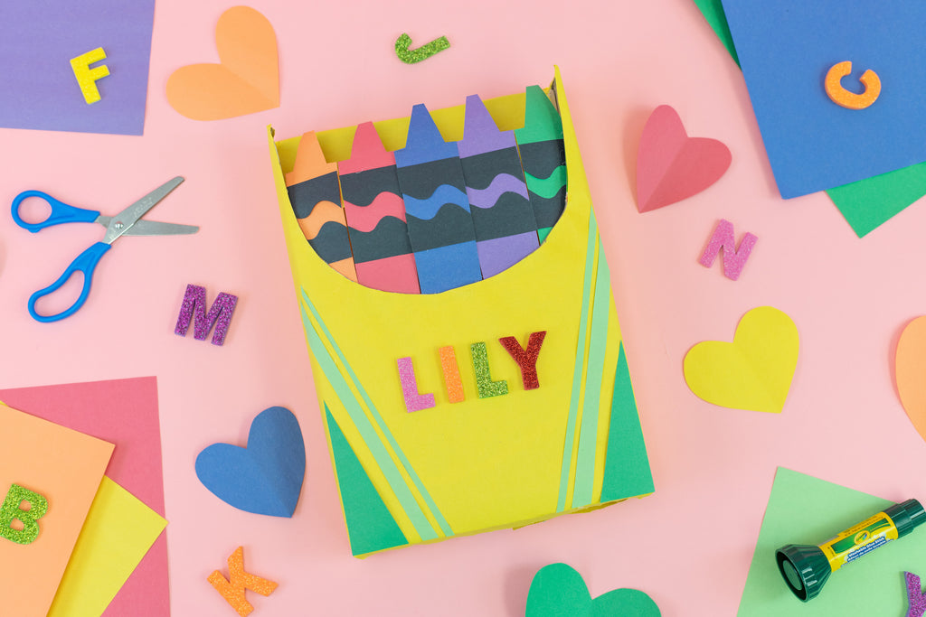 Crayola Crayon Valentine's Day Box