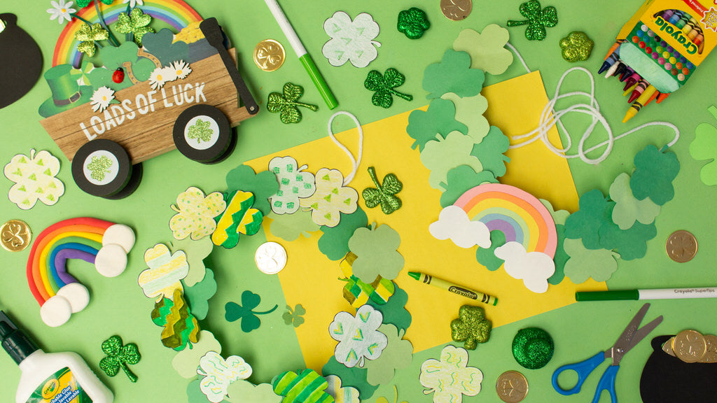 Crayola St. Patricks Day Crafts for Kids