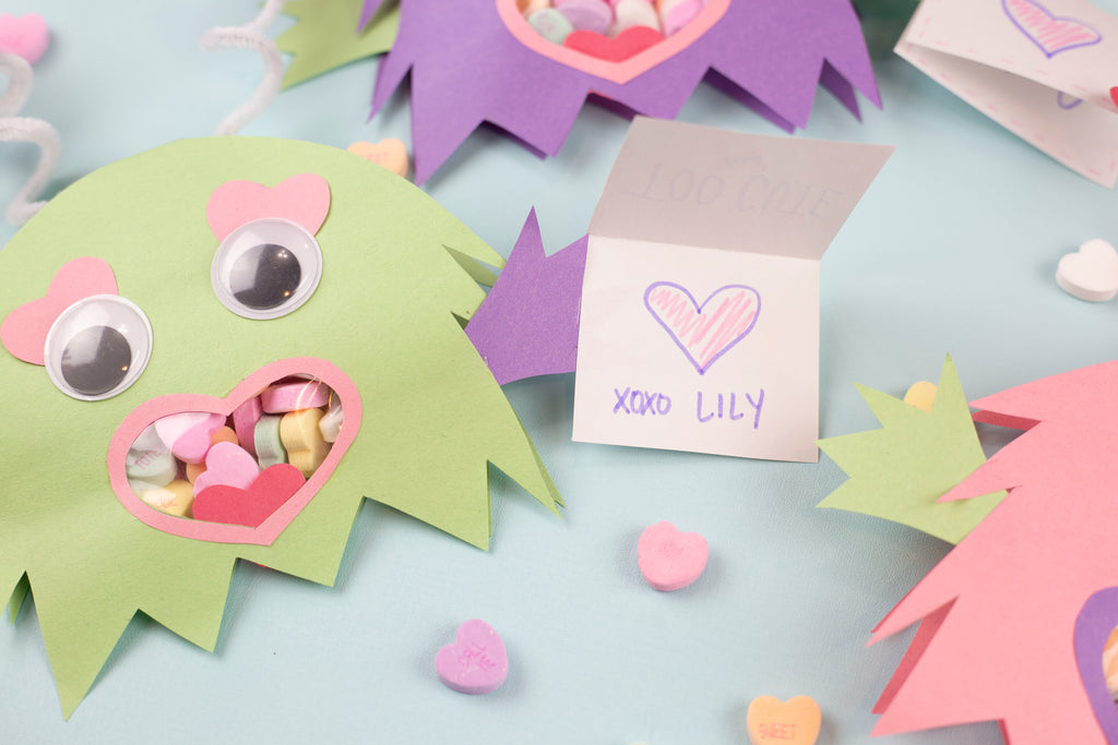 Monster Valentine's Day Treat Bags