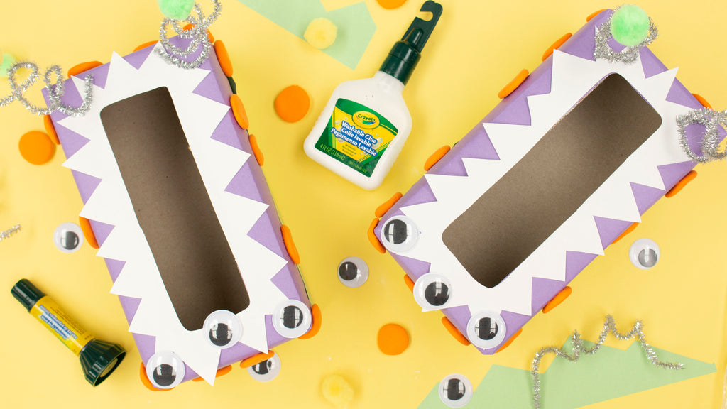 Tissue Box Monster Shoes
