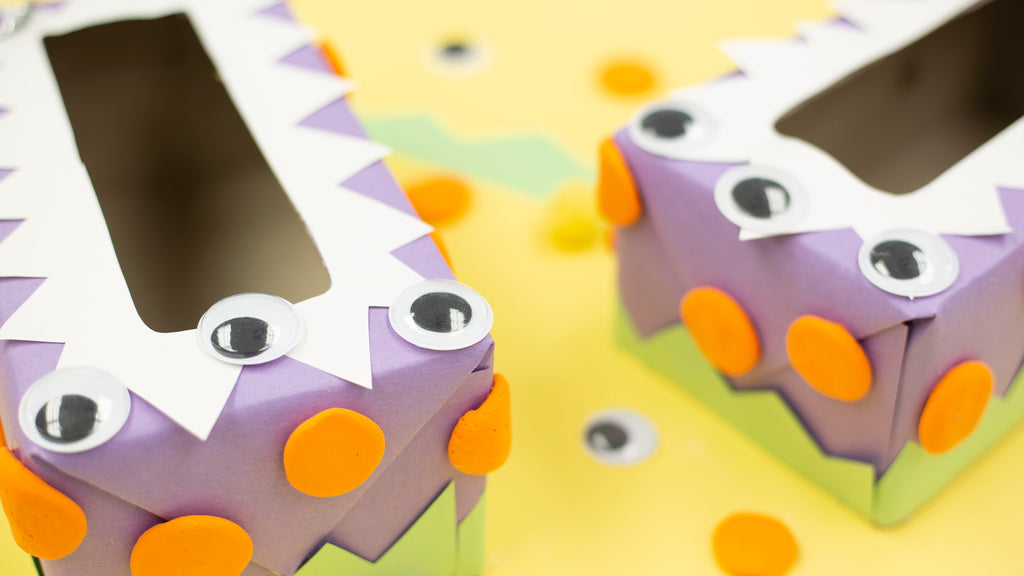 Tissue Box Monster Shoes