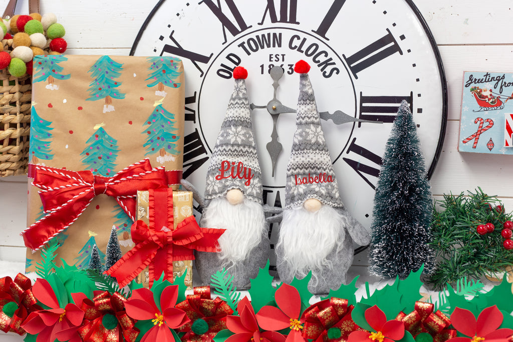 Personalized Dollar Store Gnomes with Cricut Joy