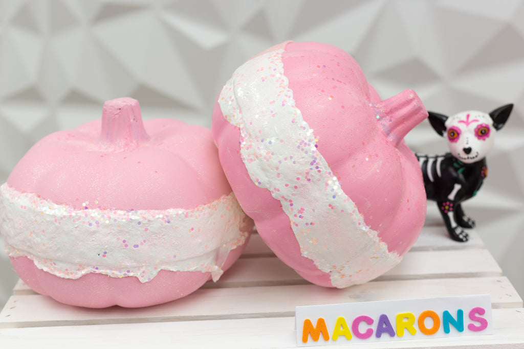 Macaron Pumpkin Craft