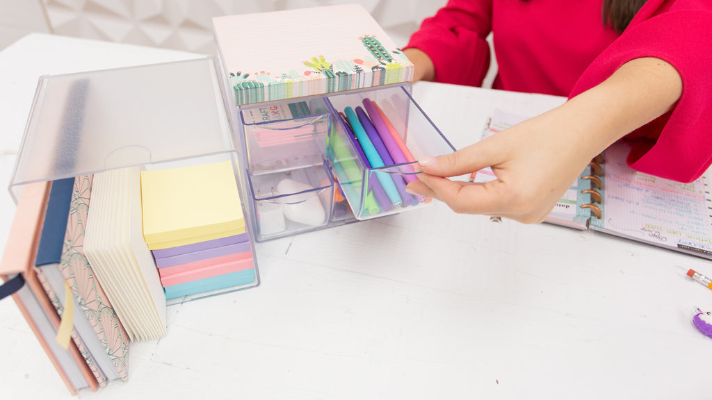 Deflecto Stackable Storage Cubes - Office Storage