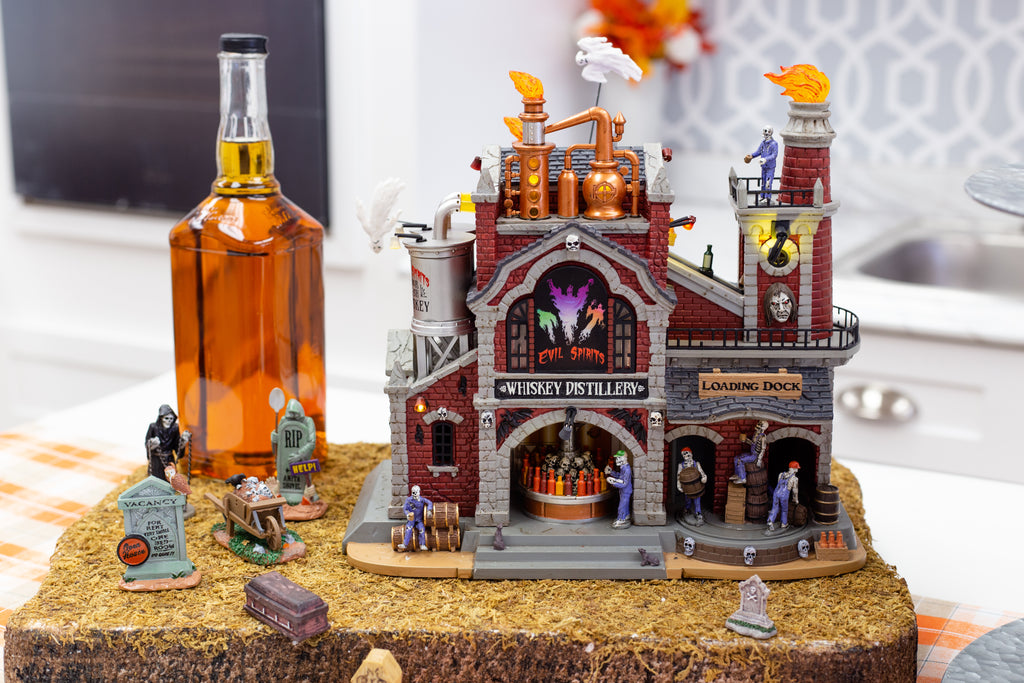 Lemax Evil Spirits Whiskey Distillery 