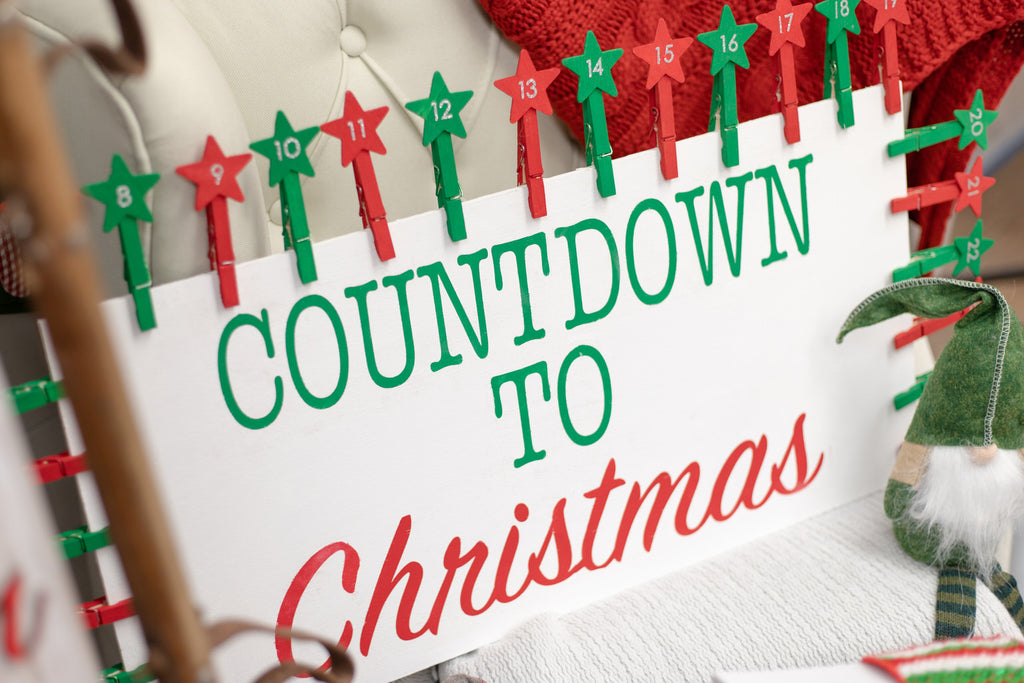 DIY Countdown to Christmas Craft