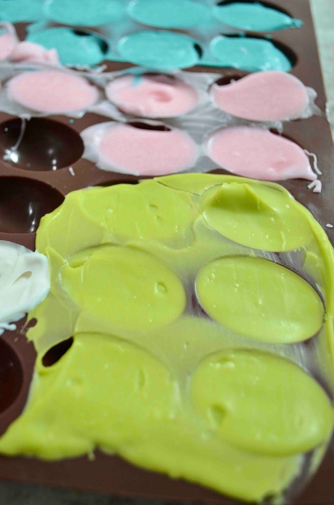 Speckled Egg Cupcakes