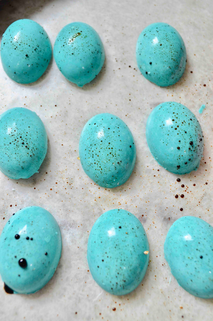 Speckled Egg Cupcakes