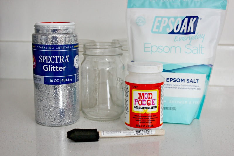 Epsom Salt Luminaries for Easter