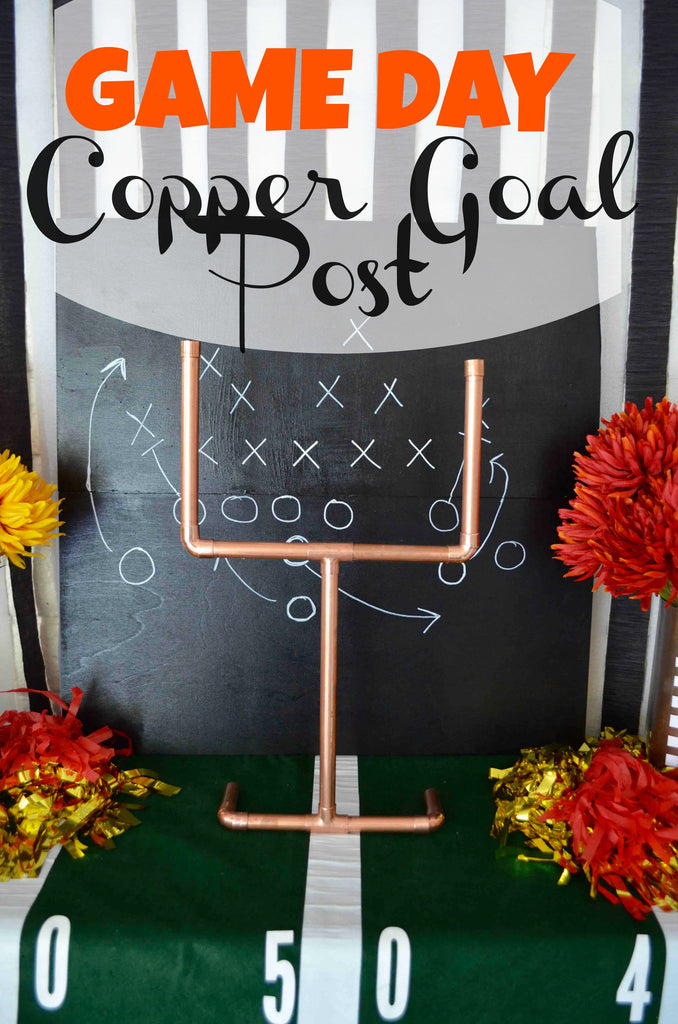 Game Day Copper Goal Post