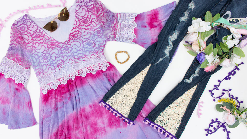 DIY Ladies Hippie Halloween Costume