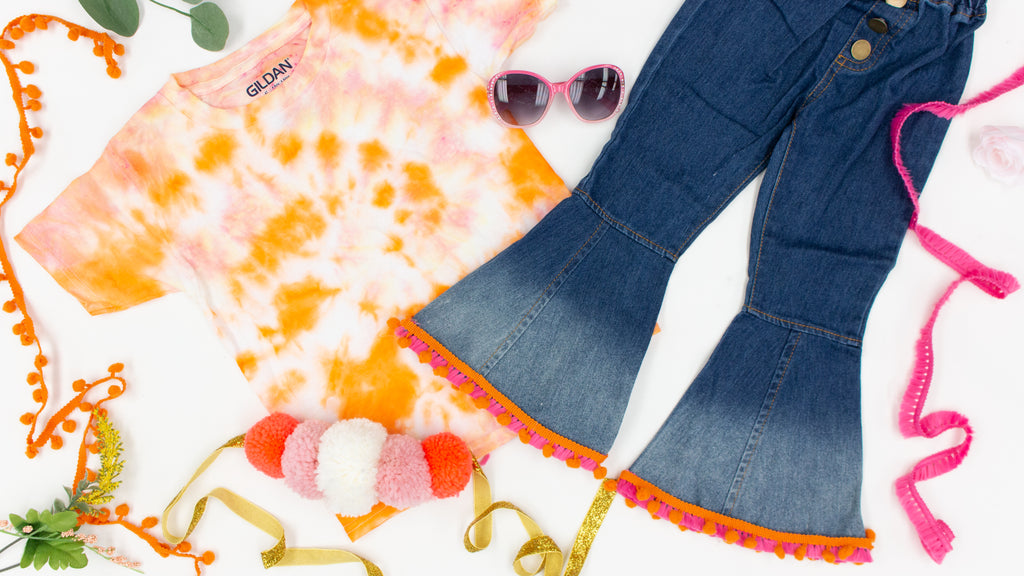Kids Hippie Tie Dye Costume