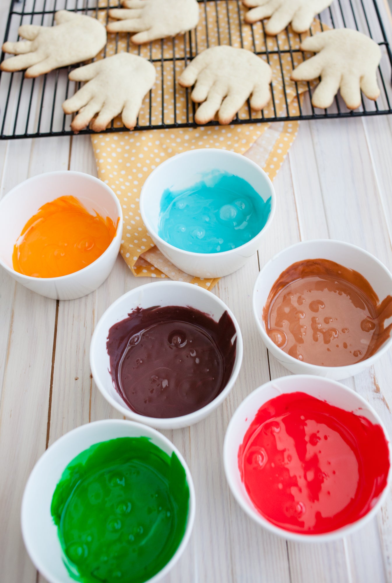 Colorful Royal Icing