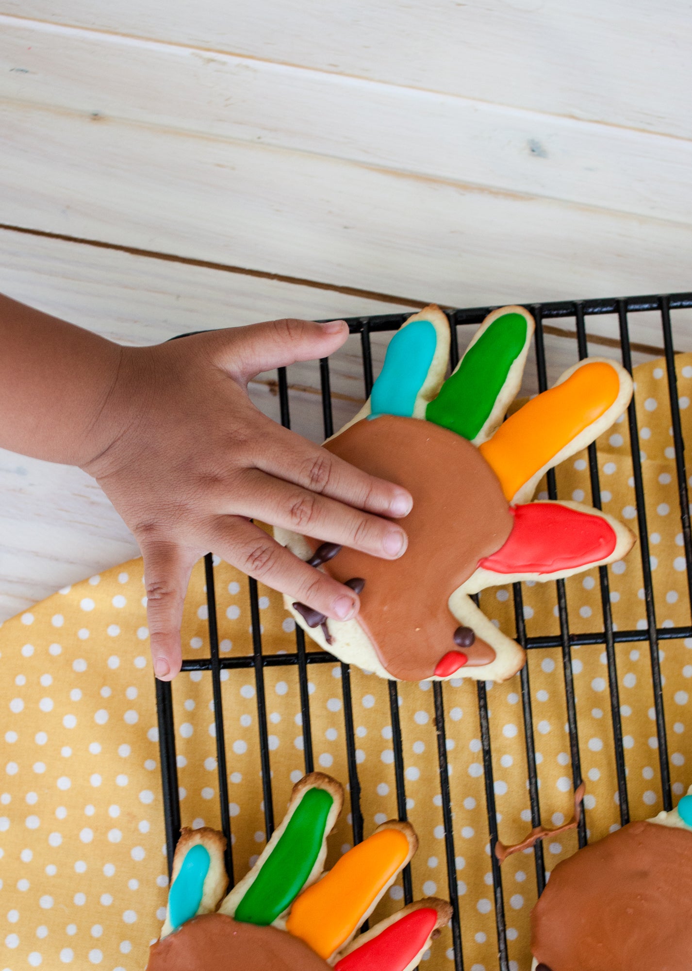 Kid's Thanksgiving Sugar Cookie