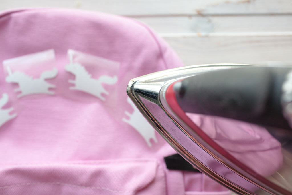 DIY unicorn book bag