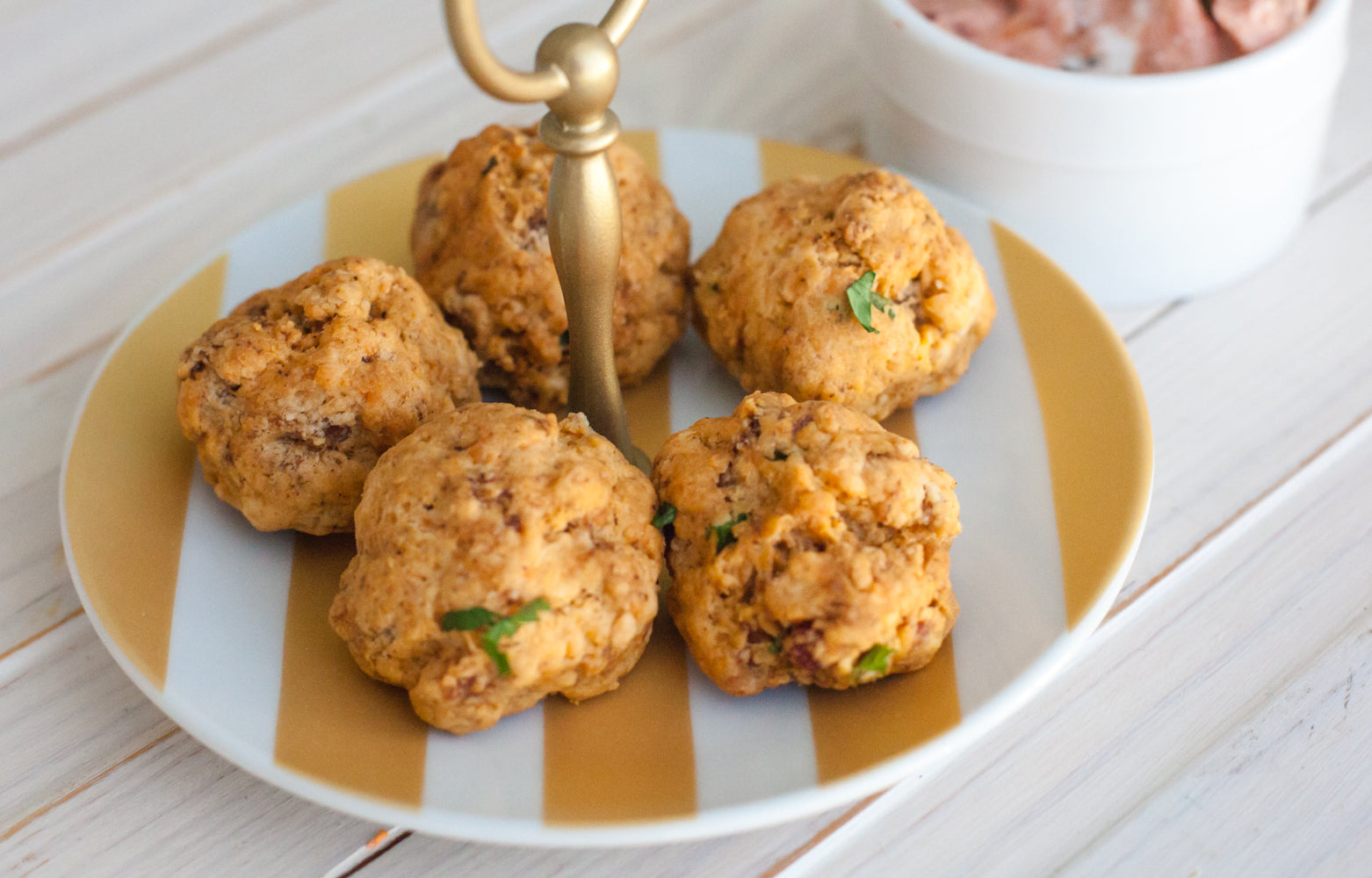 Chorizo Cheese Biscuit Bites