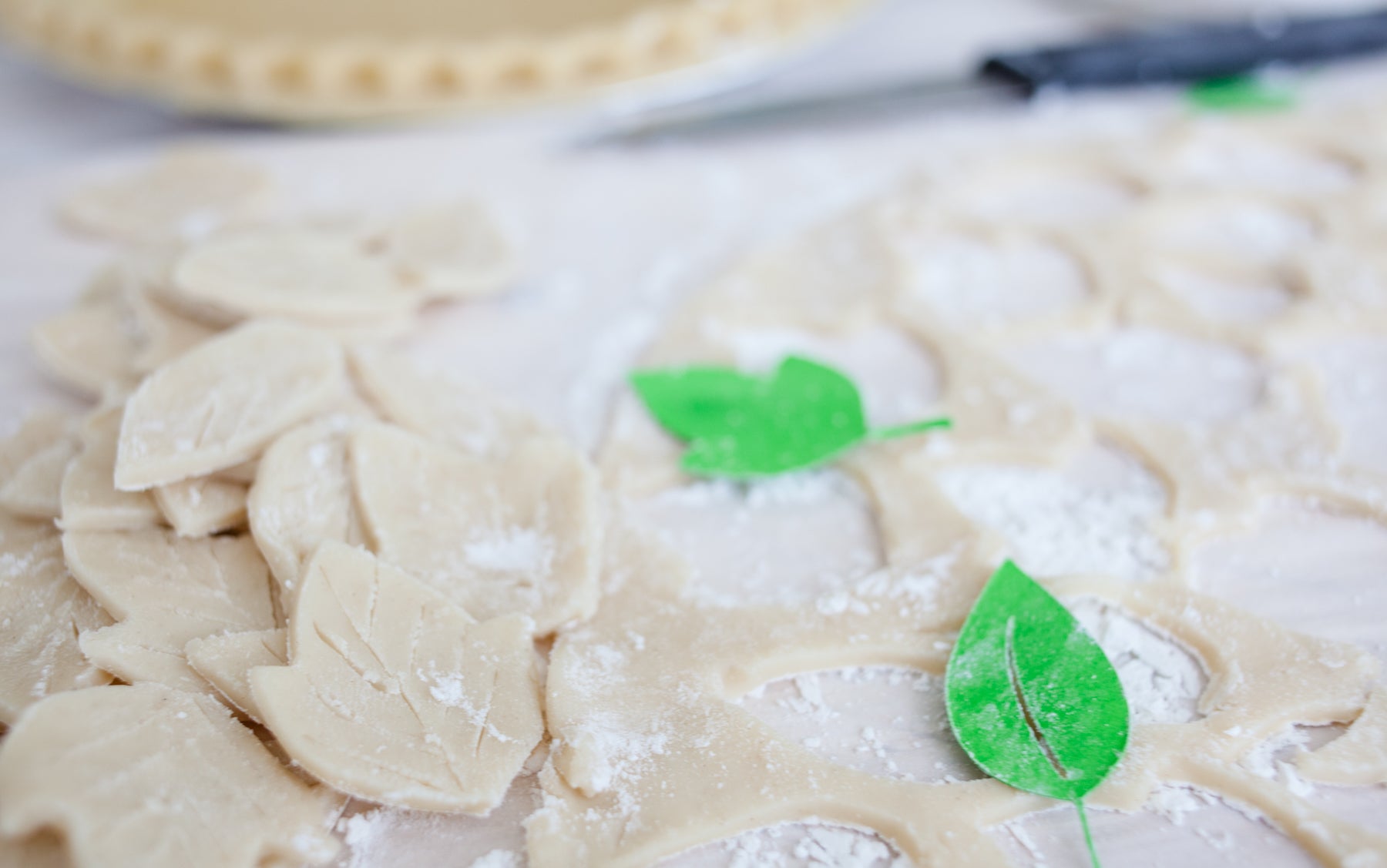 Cut Leaves for Pie