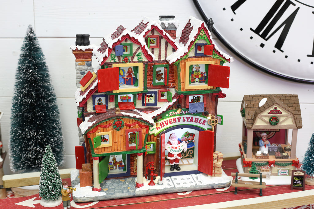 Lemax Dasher Advent Stable