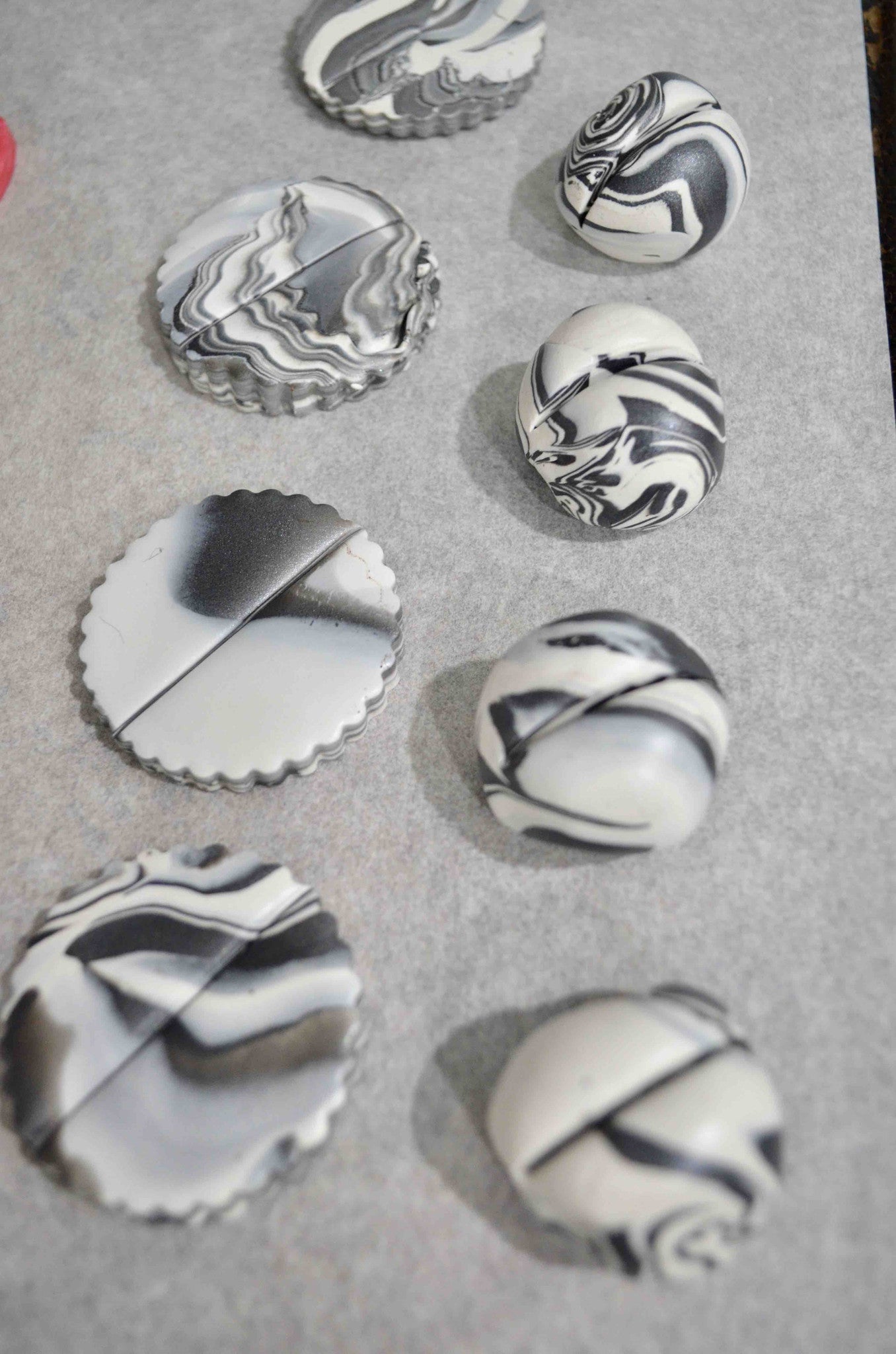 DIY Marble Place Holders