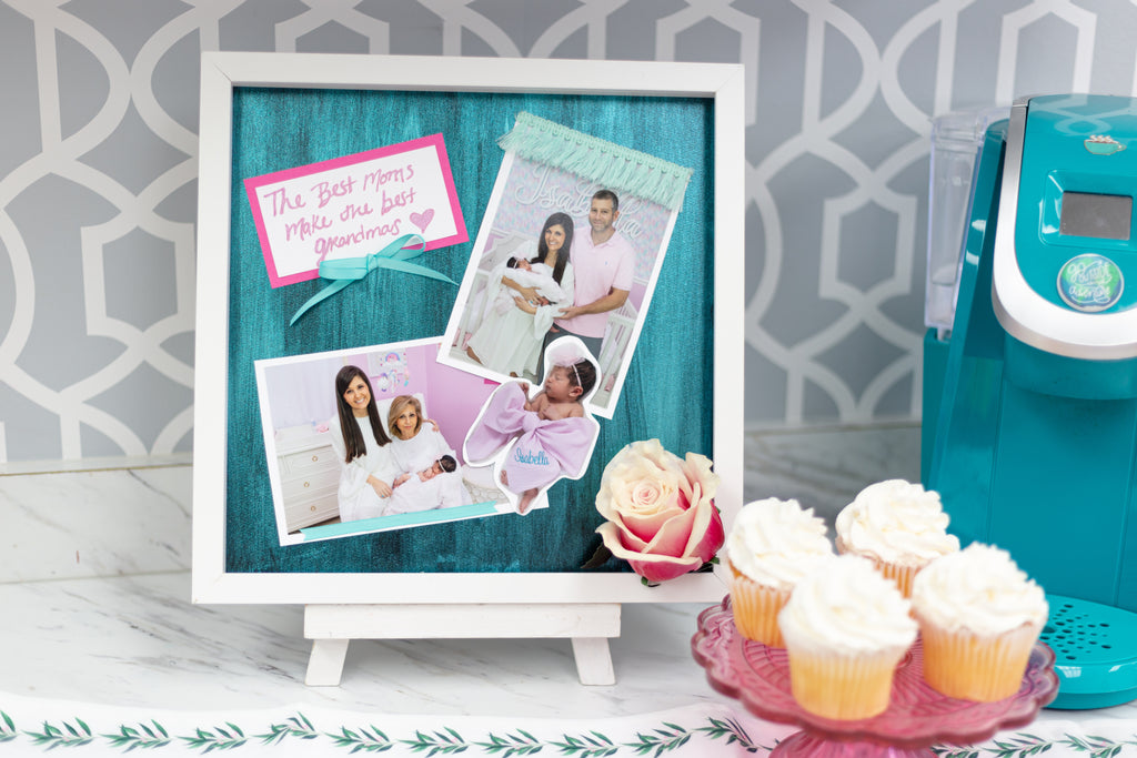 Color Shift 3D Mother's Day Photo Shadow Box