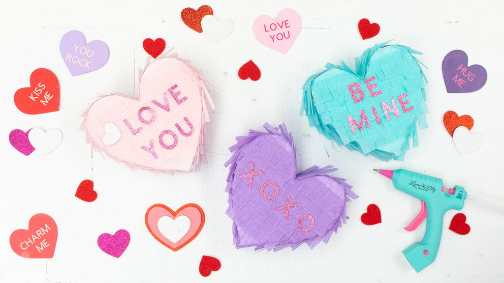 DIY Valentine's Day Piñatas