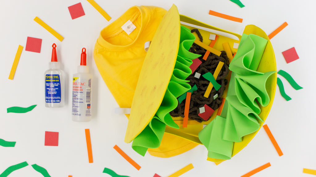 DIY Dog Taco Halloween Costume