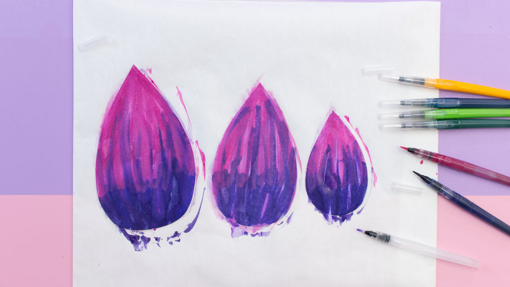 Watercolor Paper Flowers