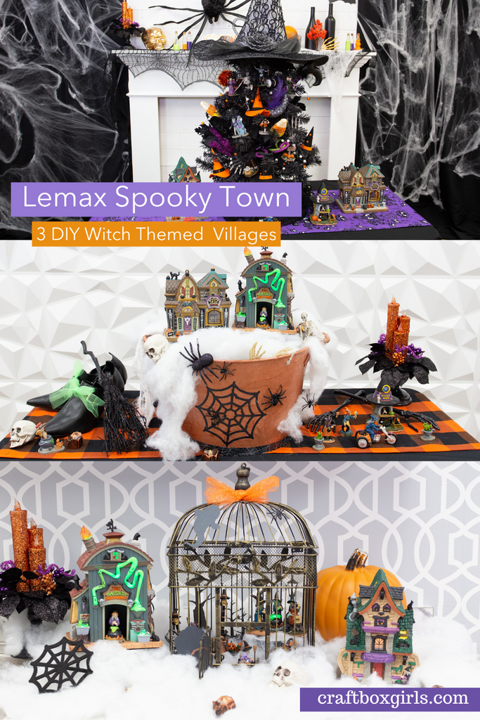 Lemax Spooky Town DIY Village Set- Ups