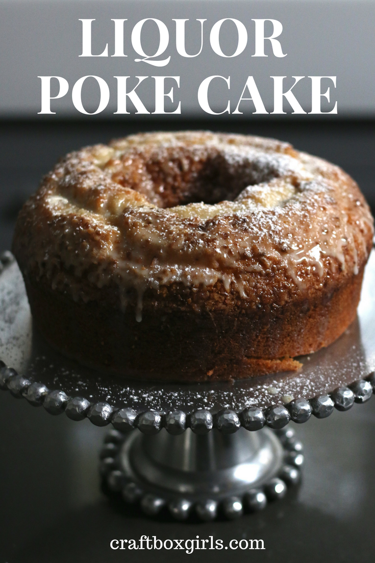 Liquor Poke Cake