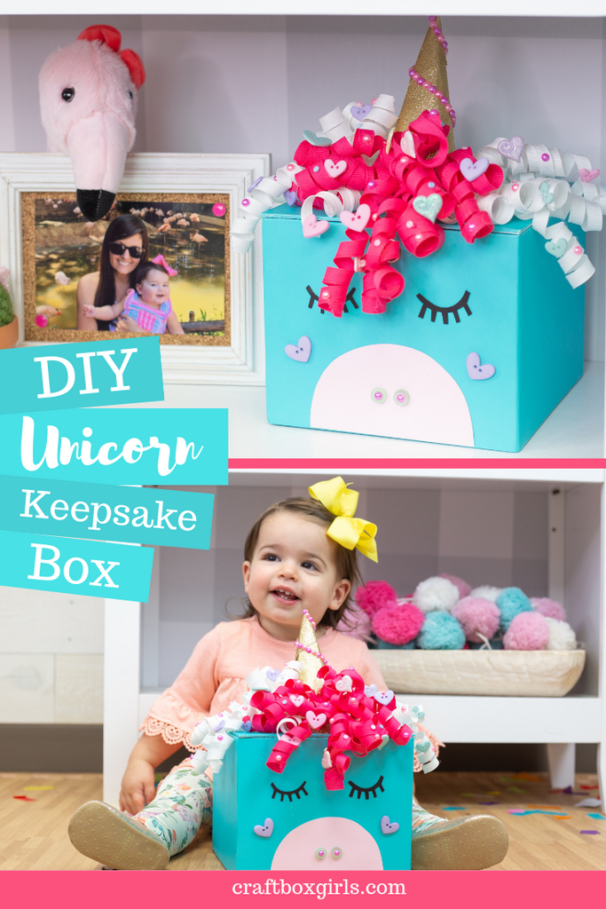 DIY Unicorn Keepsake Box