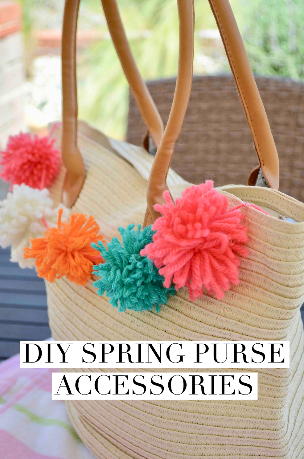 DIY Spring Purse Accessories